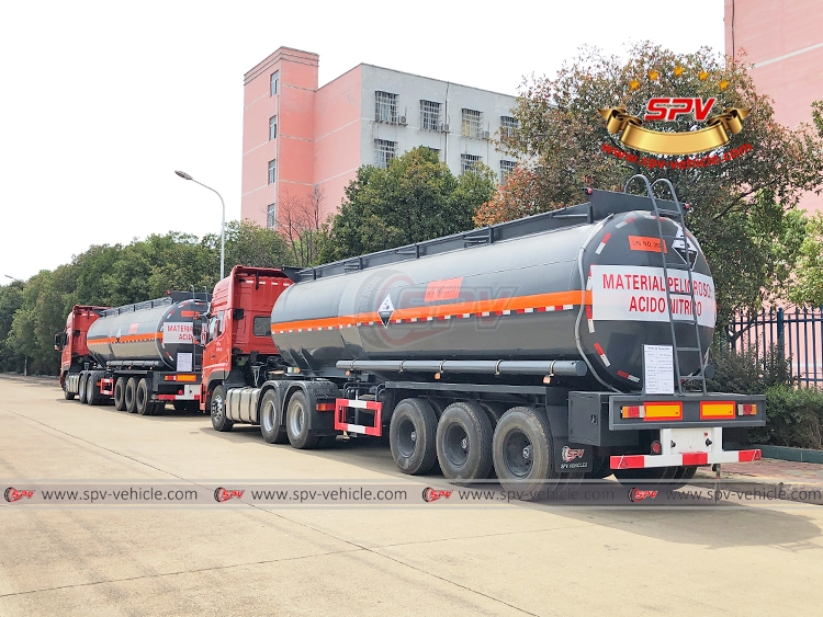 Dilute Nitric Acid  Tank Semitrailer - LB